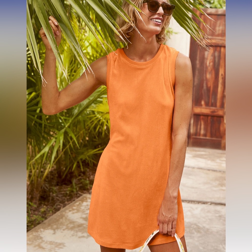 🌿Beyond Yoga Out Of Town Terry Dress